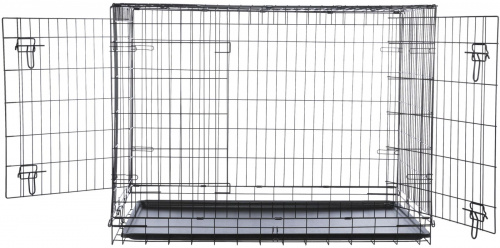 Home Kennel XL: 116 × 86 × 77 cm schwarz